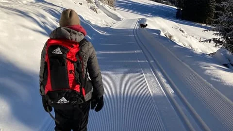 Zugspitz-Schneeschuhwanderung mit Bergblick